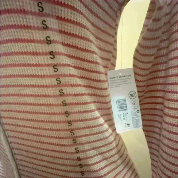 NWT Jockey® Women's Waffle Union Suit size small - Picture 7 of 8